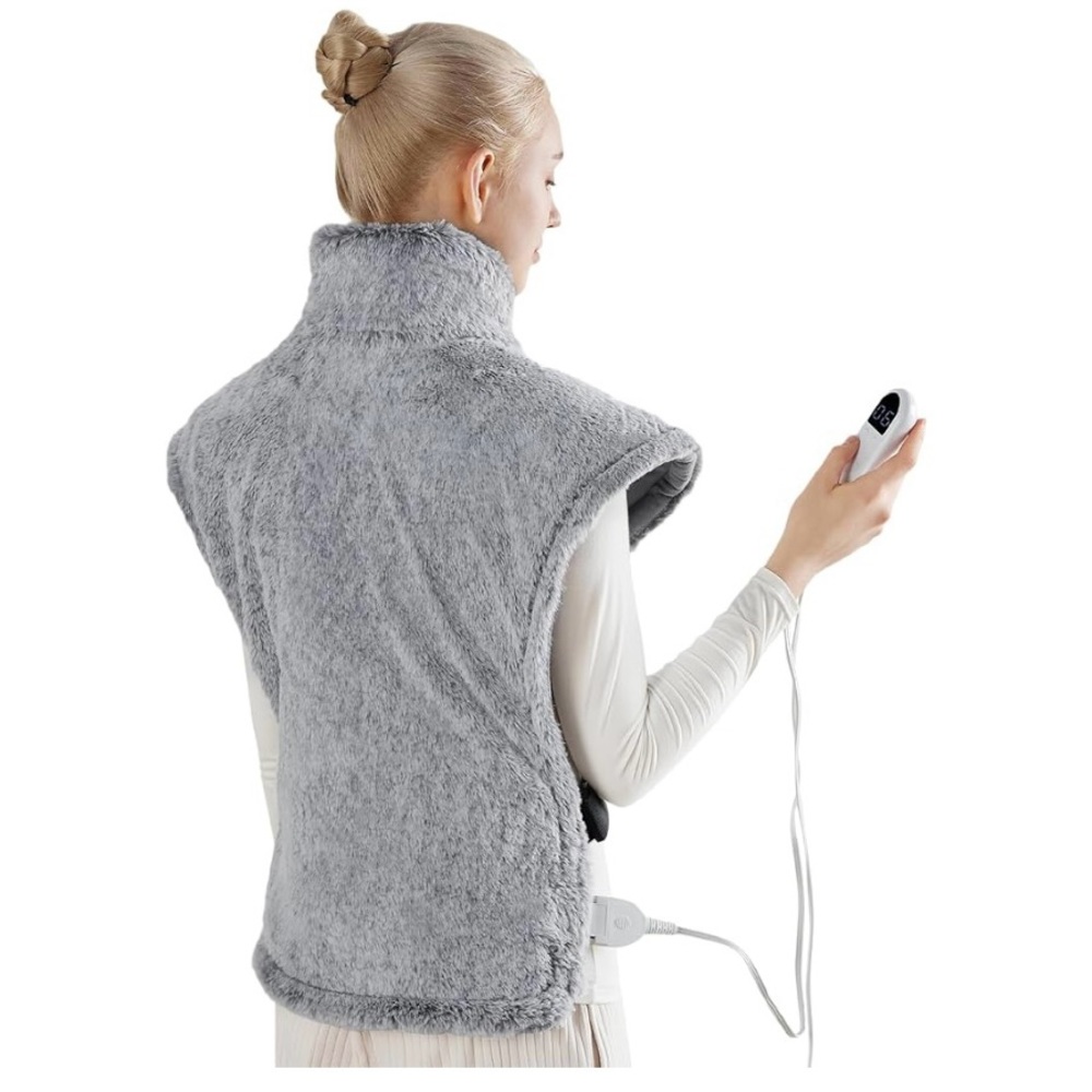 Bedsure heating pad for back, shoulders and neck.